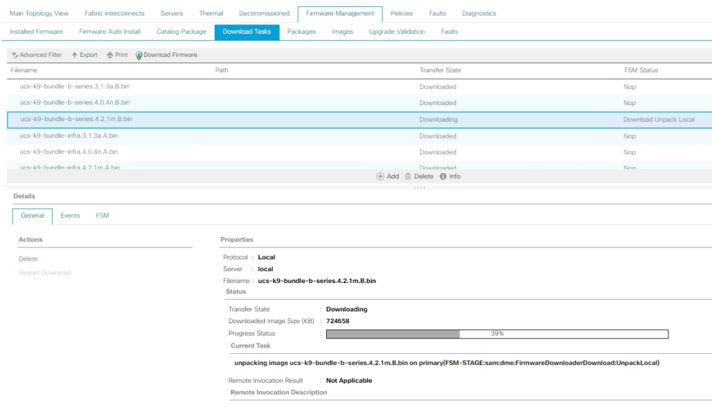 Cisco UCS Upgrade with Firmware Auto Install - theDXT