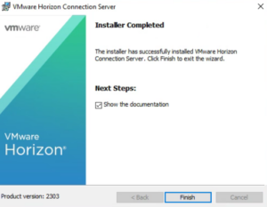 Install VMware Horizon Connection Server - theDXT