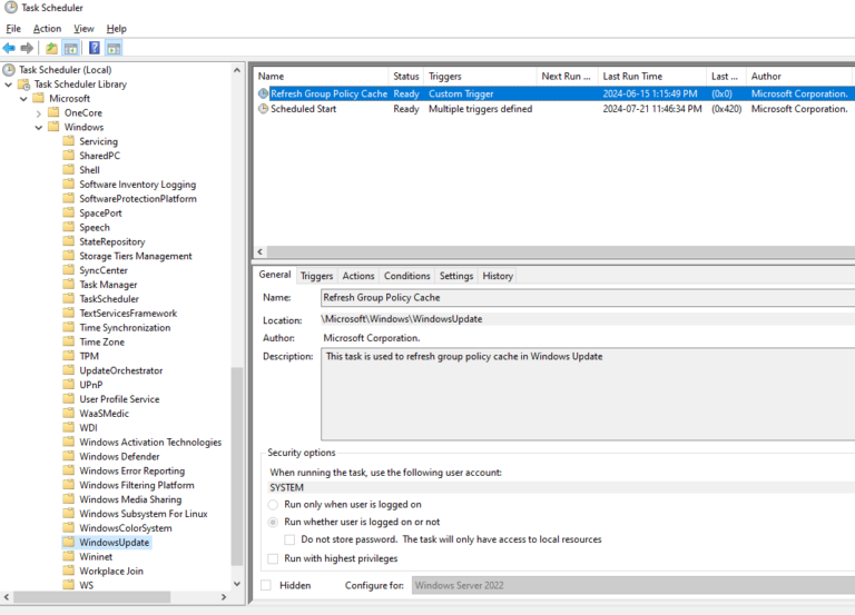 Windows Update Settings Stuck - theDXT