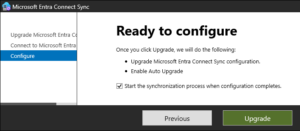Upgrade Azure AD Connect to Entra Connect Sync - theDXT