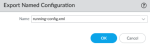 Palo Alto Config Backup - theDXT