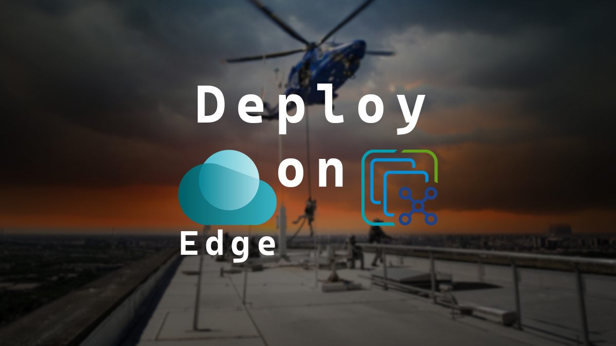 Deploy Horizon Edge Gateway on VMware vSphere