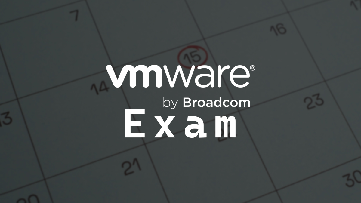 Schedule VMware Exam
